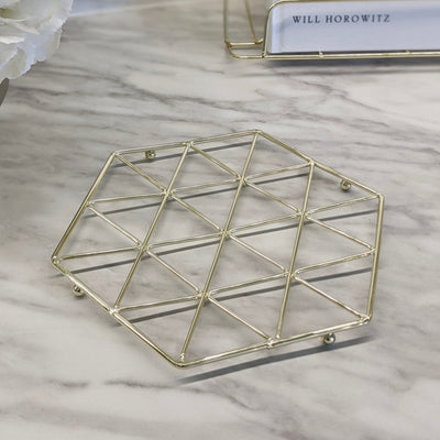 Sylvan Gold Geometric Trivet Kitchen 