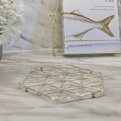 Sylvan Gold Geometric Trivet Kitchen 
