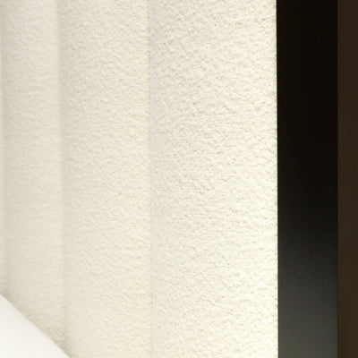 Valentina Cloud Boucle & Black Channelled Headboard Made to Order Headboard 