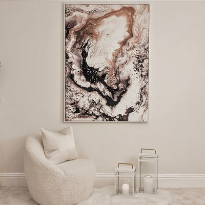 Vera Large Natural Abstract Wall Art Art 