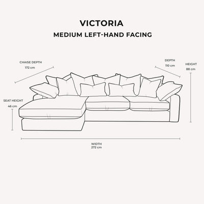 Victoria Mink Velvet Pillow Back Sofa Range MTO Sofa 